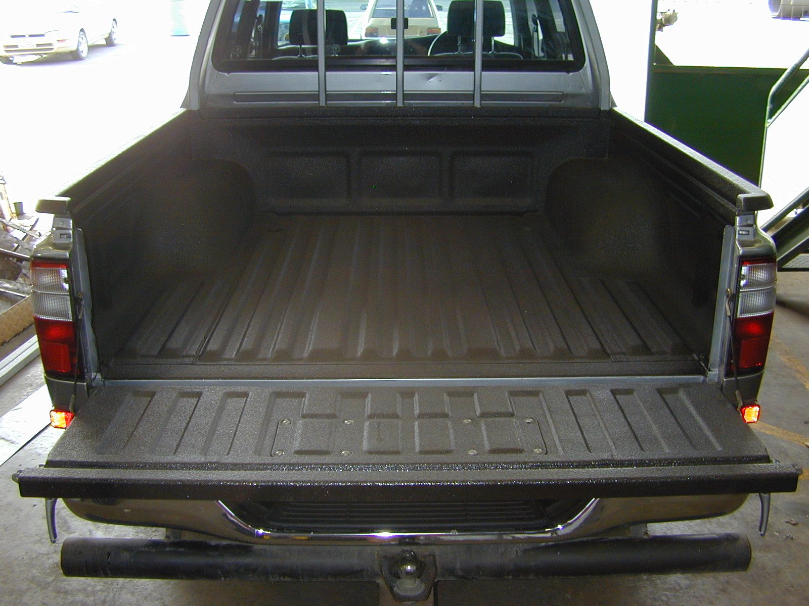Fresh QuickCoat RS membrane on truck metal