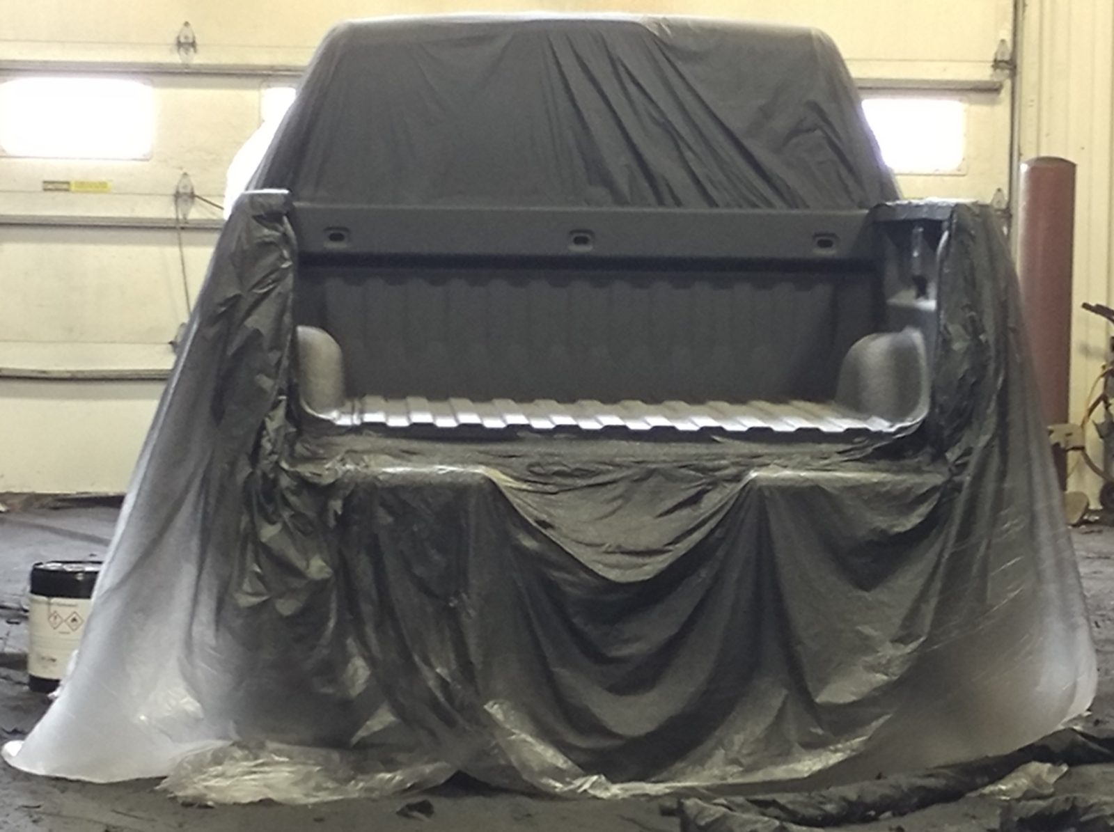 QuickCoat RS being sprayed on a job